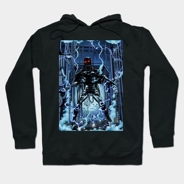 Terminator Tempest Hoodie by SimonBreeze